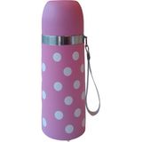 Renklime Sema Baby Puantiyeli Bebek Termosu 350 ml - Pembe
