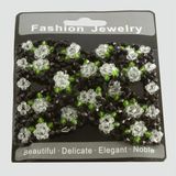 Renklime Sihirli Topuz Tokası - 10 cm - Yeşil