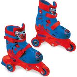Renklime Spiderman 3 Teker Inline Paten 3+ Yaş İçin Ayarlanabilir Eğlenceli Tasarım