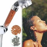 Renklime Su Arıtmalı Duş Başlığı Tasarruflu Boncuklu Banyo Duş Başlığı