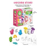 Renklime Unicorn Diyarı Oyun Hamuru Seti (18 Parça - 362 Gr)