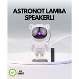 Renklime USB Güç Bağlantılı Çok Fonksiyonlu Astronot Gece Lambası