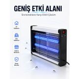 Renklime uygun 10W UV Haşere Kontrol Cihazı – Sessiz Çalışan Elektrikli Sinek Öldürücü Lamba popü