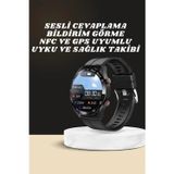 Renklime Yeni Model Akıllı Saat GPS Uyumlu Uyku ve Sağlık Takibi Sesli Görüşme