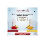 renkmar 100 ml Profesyonel Kanarya ispinoz muhabbet Suluk Seti - Kırmızı ve Sarı İkili Avantaj Paketi