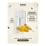 renkmar Sarı Kanarya suluğu 100 ml İSPİNOZ Hint bülbülü muhabbet kafes kuşları suluk