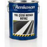 Renkosan Yol Çizgi Boyası – Beyaz 20 kg | Asfalt, Beton, Otopark ve Bordür Yüzeyleri Için Dayanıklı Uygulama