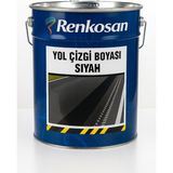 Renkosan Yol Çizgi Boyası – Siyah 20 kg | Asfalt, Beton, Otopark ve Bordür Yüzeyleri Için Dayanıklı Uygulama