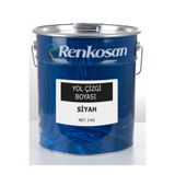 Renkosan Yol Çizgi Boyası – Siyah 3 KG | Asfalt, Beton, Otopark ve Bordür Yüzeyleri İçin Dayanıklı Uygulama