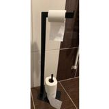RENKYAPI Tuvalet Kağıtlığı,yedekli Kağıtlık,banyo Wc Ayaklı Kağıtlık