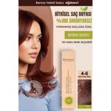 Renna 4-6 Kestane Kızıl Amonyaksız Bitkisel Yıpranmış Saçlar İçin 60 ml Saç Boyası