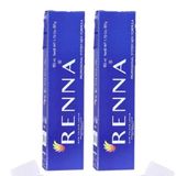 Renna 60 ml 6-35 Koyu Kumral Dore Akaju 2'li Set Tüp Saç Boyası + Oksidan