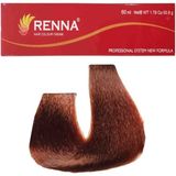 Renna 60 ml 6-35 Koyu Kumral Dore Akaju Tüp Saç Boyası