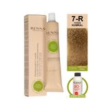 Renna 7-R Yoğun Kumral Amonyaksız Bitkisel Yıpranmış Saçlar İçin 60 ml Saç Boyası