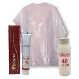 Renna 912 Ultra Açıcı Sarı 60 ml Saç Boyası + Exicolor 60 ml 40 Volüm Oksidan + Boya Naylonu