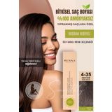 Renna AMONYAKSIZ Bitkisel Yıpranmış Saçlar İçin Saç Boyası 4-35 KESTANE DORE AKAJU 60ml