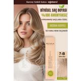 Renna AMONYAKSIZ Bitkisel Yıpranmış Saçlar İçin Saç Boyası 7-B ORTA BEJ 60ml