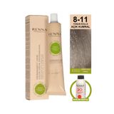 Renna AMONYAKSIZ Bitkisel Yıpranmış Saçlar İçin Saç Boyası 8-11 YOĞUN KÜLLÜ AÇIK KUMRAL 60ml