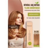 Renna AMONYAKSIZ Bitkisel Yıpranmış Saçlar İçin Saç Boyası 8 -35 Açık Tarçın 60ml