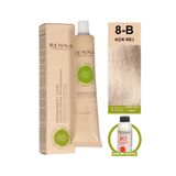 Renna AMONYAKSIZ Bitkisel Yıpranmış Saçlar İçin Saç Boyası 8-B AÇIK BEJ 60ml