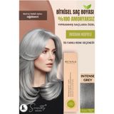 Renna AMONYAKSIZ Bitkisel Yıpranmış Saçlar İçin Saç Boyası INTENSE GREY 60ml