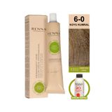 Renna Bitkisel Saç Boyası 6-0 Koyu Kumral 60 Ml - Oksidan Hediyeli (%100 Amonyaksız)