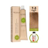 Renna Bitkisel Saç Boyası 7-3 Kumral Dore 60 ml - Oksidan Hediyeli (%100 AMONYAKSIZ)