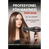 Renna Profesyonel Saç Kurutma Makinesi | 3500 Watt Yüksek Performanslı Kuaför Fön Makinesi
