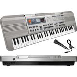 Rennes NR-610 Çocuklar İçin 61 Tuşlu USB MP3 Pilli Mikrofonlu Org - Beyaz