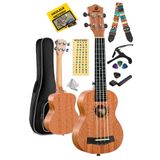 Rennes RD-26 Tenor Ukulele (Çanta Capo Askı Metod Pena)