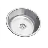Renno 38 cm 18 cm Mermer Altı Daire Paslanm Evye