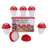 Rennway Silikon Yumurta Haşlama Kabı 6lı Set