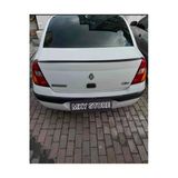 Reno Clıo Symbol Sedan Uyumlu Spoiler 115 Cm Pianoblack