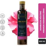 RENOVAFOOD Meno-Pozitiv &100 Doğal Kırmızı Yonca Hayıt Aslan Pençesi Fermente Sirke Kadın Destek 500 mL