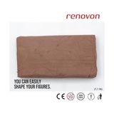 Renovon Seramik Kil Hamuru, Kırmızı Terra/cotta 500 gr Fırınlamaya Gerek Olmayan Güzel Sanatlar Figür Heykel Modelleme Oyun ve Sınıfları Için Toksik Olmayan Doğal Kil