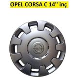 Rensa Jant Kapak 14'' Inç Takım (4 Adet) Opel Corsa C