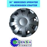 Rensa Jant Kapak 16'' Inç Takım (4 Adet) Mercedes Sprınter Volskwagen Crafter