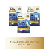 Renu Advanced Lens Solüsyon 360 + 100 ml 3 Lü Paket