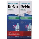 RENU Renu Multiplus 360 ml - Ikili Kofre Çok Amaçlı Lens Solüsyonu Temiz Lens Konforu