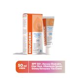 Renuderm Spf 50+ Havyar, Aloe Vera & Yeşil Çay Özlü Yüz Güneş Koruyucu Krem 50 ml