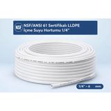 Reobox Su Arıtma Hortumu 1/4” – Nsf/ansı 61 Sertifikalı Lldpe Içme Suyu Hortumu 30 mt - 30 METRE