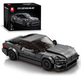 Reobrix 815 BMW Yapı Taşları Seti, 1:24 Ölçekli Model Araba Yapı Kiti Ev ve Ofis Dekoru için, Gençler ve Yetişkinler için Spor Araba Yapı Oyuncağı, 369 ADET