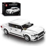 Reobrix 819 BMW M760 Yapı Taşları Seti, 1:24 Ölçekli Model Araba Yapı Kiti, Gençler ve Yetişkinler için Lüks Araba Yapı Oyuncağı, 398 ADET