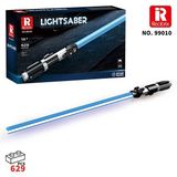 Reobrix 99010 Işın Kılıcı Mavi Yaratıcı Yapı Blok Seti Building Blocks (Lightsaber) - 629 Parça