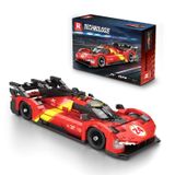 Reobrix Süper Spor Araba Yapı Taşları Setleri, 1:16 Le Mans Yarış Arabası Modeli İnşaat Oyuncağı, Yetişkinlere Uygun Koleksiyon için Supercar Yapı Setleri, Ev, Ofis için, Motor Sporları Hayranları