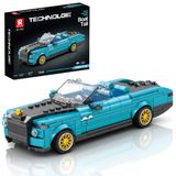 Reobrix Technik 688 oyuncak araba inşaat kiti kelepçe blokları, model araba kiti, yarış arabası, çocuklar ve yetişkinler için süper spor araba, 2023 yeni koleksiyon, Lego ile uyumlu (417 adet)