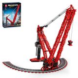 Reobrix Vinç SK6000 Yetişkinler için Yapı Taşı Setleri Halka Raylı Vinçler Yapı Oyuncakları RC Uzaktan Kumanda Vinç İnşaat Vinç Modeli Yetişkinler Çocuklar için Yapı Taşı Kitleri 14+ (1196 adet)