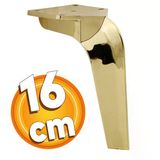 Repla Lüks Mobilya Kanepe Sehpa Tv Ünitesi Koltuk Ayağı 16 Cm Parlak Gold Baza Ayakları