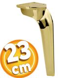 Repla Lüks Mobilya Kanepe Tv Ünitesi Koltuk Ayağı 23 Cm Gold Altın Konsol Ayakları