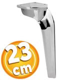Repla Lüks Mobilya Kanepe Tv Ünitesi Koltuk Ayağı 23 Cm Parlak Krom Konsol Ayakları